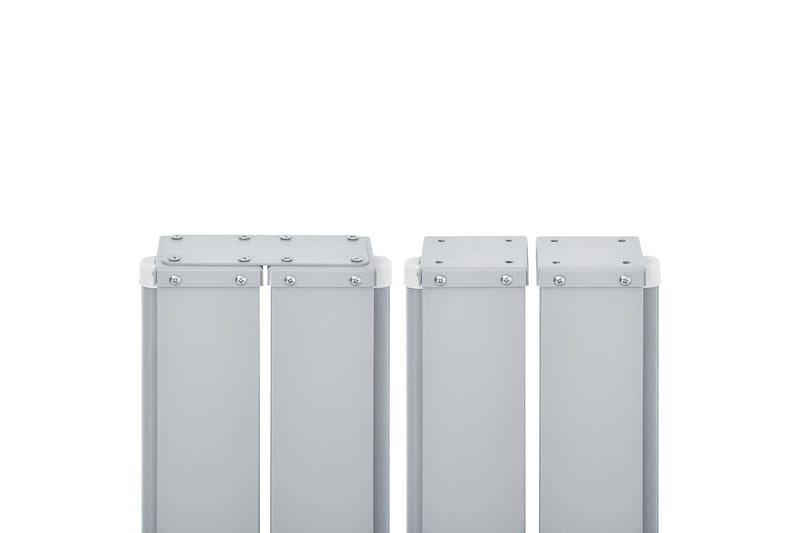 beBasic Uttrekkbar sidemarkise antrasitt 160x600 cm - AntrasittgrÃ¥ - Balkongmarkise - Markiser - Sidemarkise - Balkongbeskyttelse