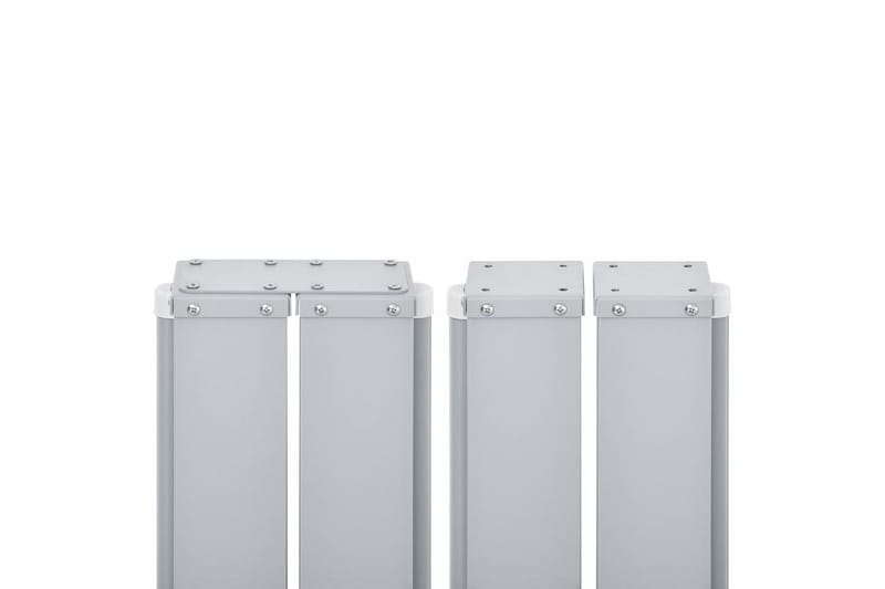 beBasic Uttrekkbar sidemarkise blå 160x600 cm - BlÃ¥ - Hagemøbler - Solbeskyttelse - Markiser - Balkongmarkise