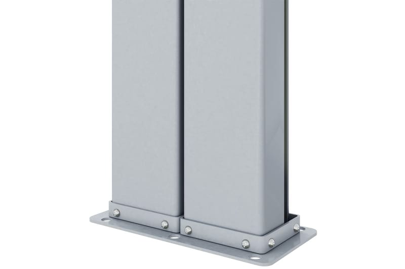 beBasic Uttrekkbar sidemarkise brun 160x600 cm - Hagemøbler - Solbeskyttelse - Markiser - Balkongmarkise