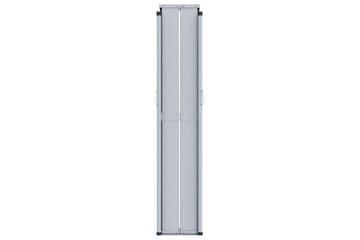 beBasic Uttrekkbar sidemarkise brun 160x600 cm - Hagemøbler - Solbeskyttelse - Markiser - Balkongmarkise