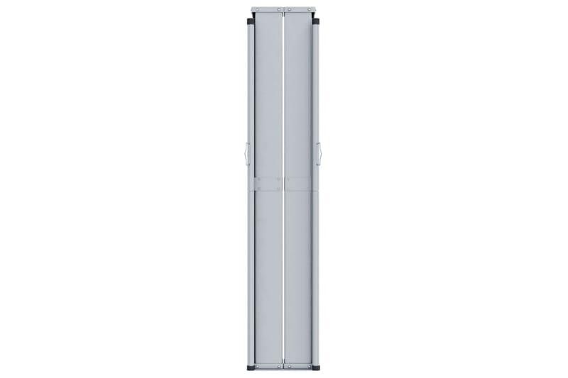 beBasic Uttrekkbar sidemarkise brun 160x600 cm - Hagemøbler - Solbeskyttelse - Markiser - Balkongmarkise