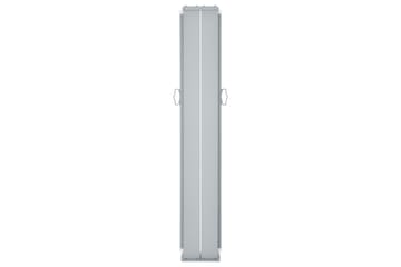 beBasic Uttrekkbar sidemarkise kremhvit 160x600 cm - Hagemøbler - Solbeskyttelse - Markiser - Balkongmarkise