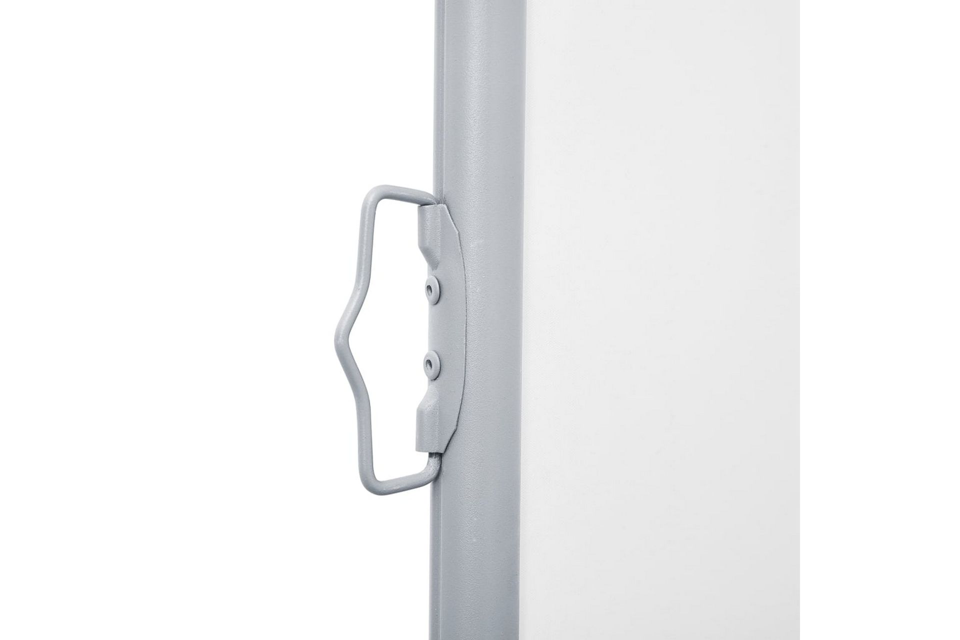 beBasic Uttrekkbar sidemarkise kremhvit 160x600 cm - Hagemøbler - Solbeskyttelse - Markiser - Balkongmarkise
