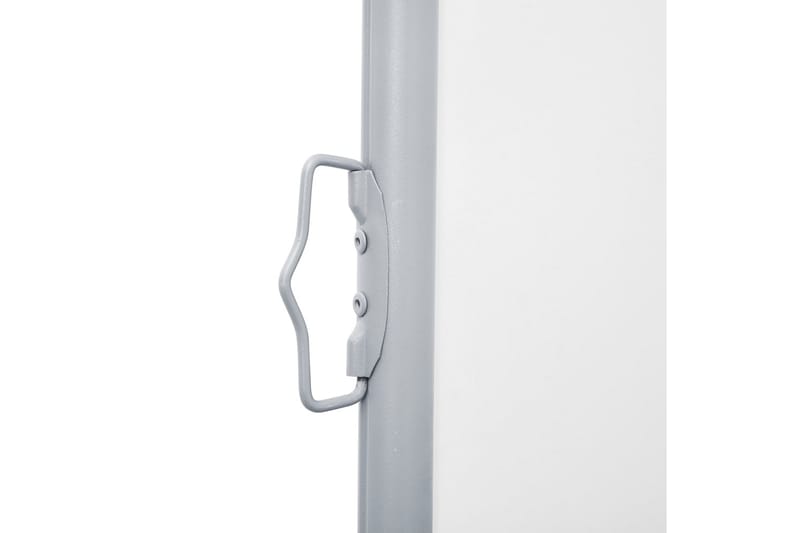 beBasic Uttrekkbar sidemarkise kremhvit 160x600 cm - Hagemøbler - Solbeskyttelse - Markiser - Balkongmarkise