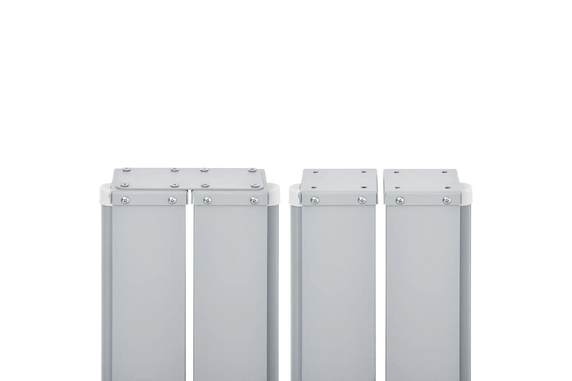 beBasic Uttrekkbar sidemarkise kremhvit 160x600 cm - Hagemøbler - Solbeskyttelse - Markiser - Balkongmarkise