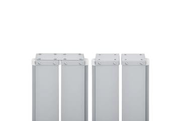 beBasic Uttrekkbar sidemarkise kremhvit 160x600 cm - Hagemøbler - Solbeskyttelse - Markiser - Balkongmarkise