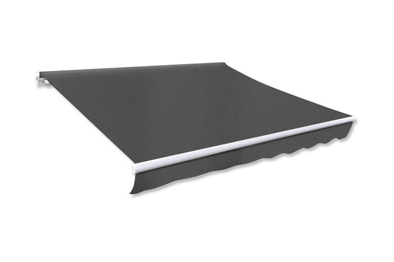 Foldbar markise manuell 300 cm antrasitt - Hagemøbler - Solbeskyttelse - Markiser - Balkongmarkise