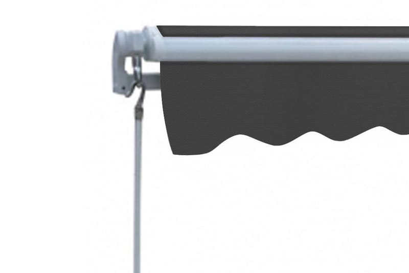 Foldbar markise manuell 300 cm antrasitt - Hagemøbler - Solbeskyttelse - Markiser - Balkongmarkise