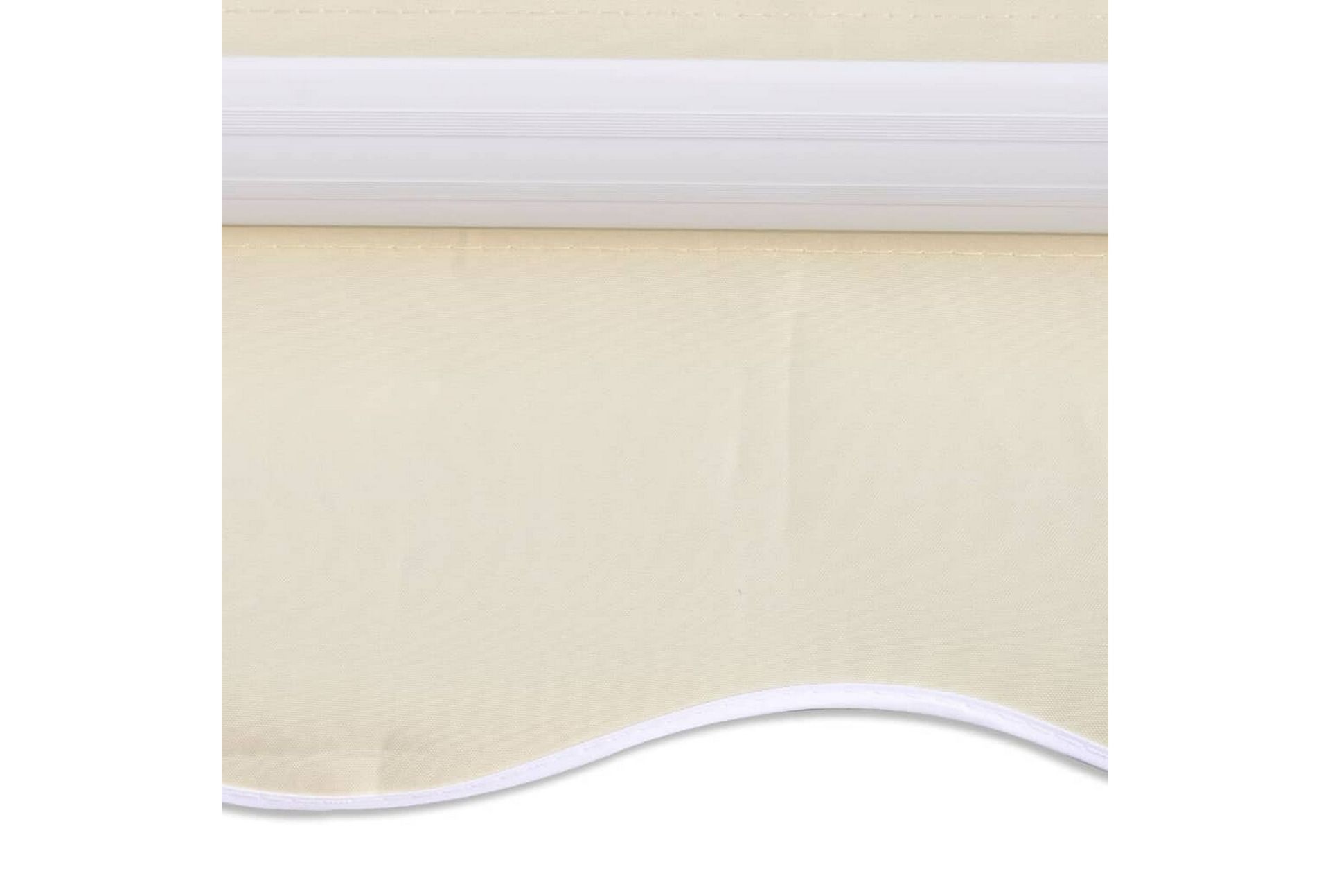 Foldbar markise manuell 300 cm kremhvit - Hagemøbler - Solbeskyttelse - Markiser - Balkongmarkise