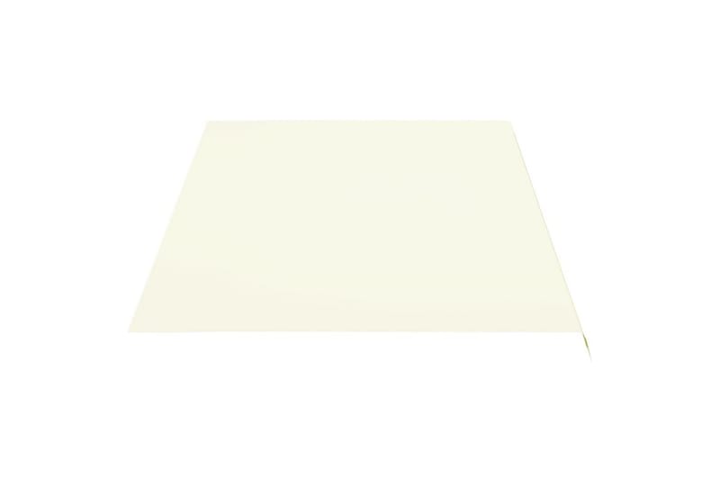 Erstatningsduk for markise kremhvit 5x3,5 m - Hagemøbler - Solbeskyttelse - Markiser - Markisetilbehør - Markisevev & markisestoff