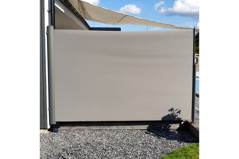Marvell Sidemarkise 300 cm - Mørkegrå - Hagemøbler - Solbeskyttelse - Markiser - Balkongmarkise