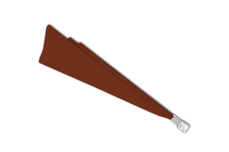 Sammenleggbar sidemarkise for balkong terrakotta 160x240 cm - Hagemøbler - Solbeskyttelse - Markiser - Balkongmarkise