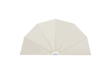 Sammenleggbar sidemarkise for terrasse krem 160 cm - Hagemøbler - Solbeskyttelse - Markiser - Balkongmarkise