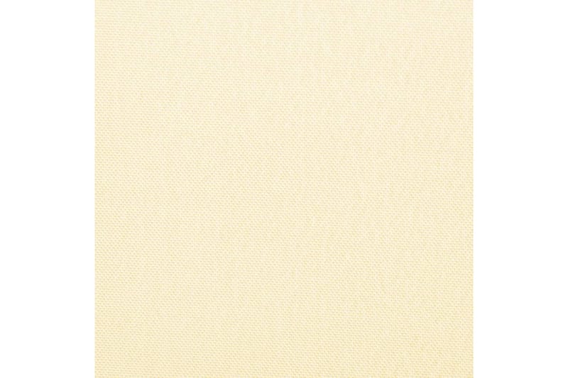 Sammenleggbar sidemarkise for terrasse krem 400x200 cm - Hagemøbler - Solbeskyttelse - Markiser - Balkongmarkise
