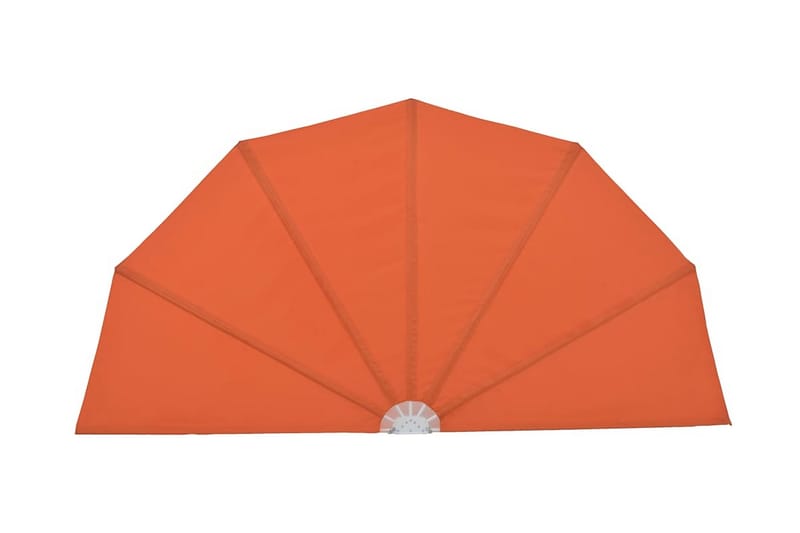Sammenleggbar sidemarkise for terrasse terrakotta 160 cm - Hagemøbler - Solbeskyttelse - Markiser - Balkongmarkise
