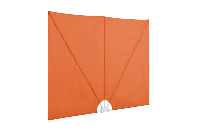 Sammenleggbar sidemarkise for terrasse terrakotta 240x160 cm - Hagemøbler - Solbeskyttelse - Markiser - Balkongmarkise