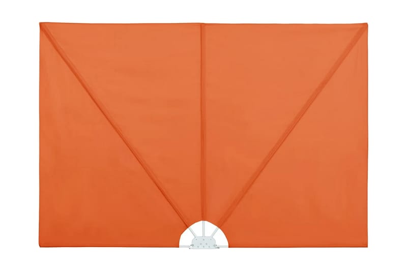 Sammenleggbar sidemarkise for terrasse terrakotta 240x160 cm - Hagemøbler - Solbeskyttelse - Markiser - Balkongmarkise