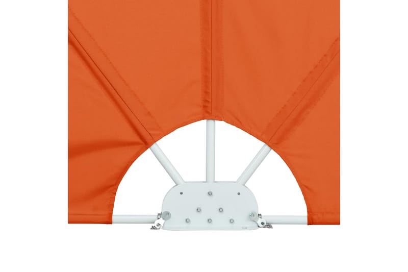 Sammenleggbar sidemarkise for terrasse terrakotta 240x160 cm - Hagemøbler - Solbeskyttelse - Markiser - Balkongmarkise