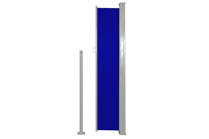 Sidemarkise 160 x 300 cm Blå - Balkongmarkise - Markiser - Sidemarkise - Balkongbeskyttelse