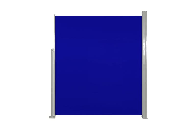 Sidemarkise 160 x 300 cm Blå - Hagemøbler - Solbeskyttelse - Markiser - Balkongmarkise