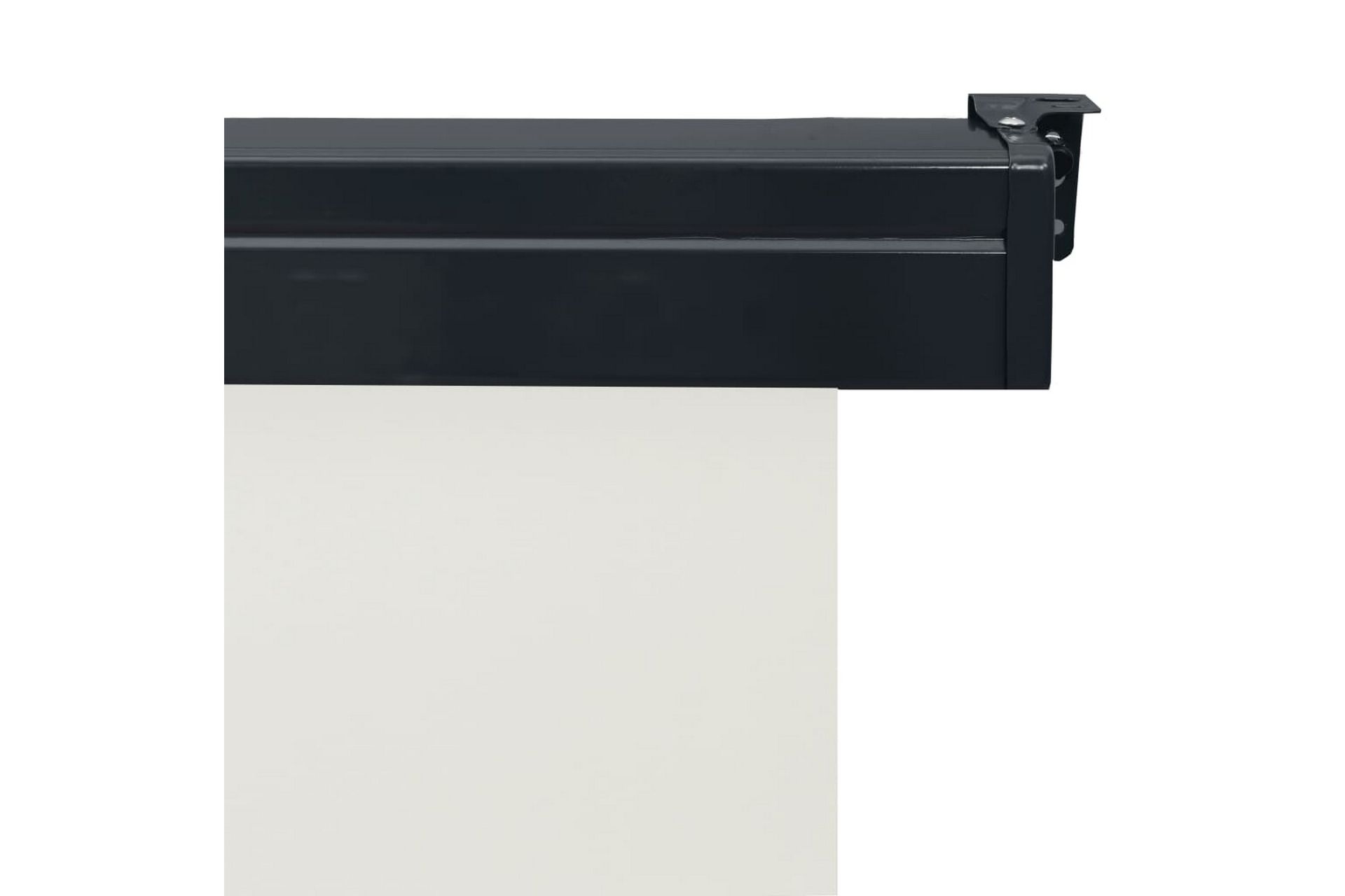Sidemarkise for balkong 100x250 cm kremhvit - Krem - Hagemøbler - Solbeskyttelse - Markiser - Balkongmarkise