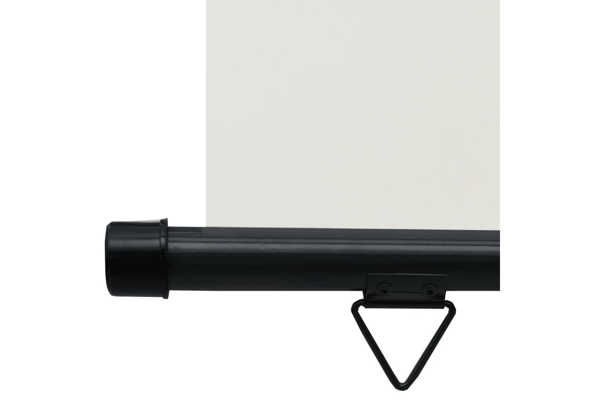 Sidemarkise for balkong 100x250 cm kremhvit - Krem - Hagemøbler - Solbeskyttelse - Markiser - Balkongmarkise