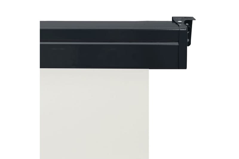 Sidemarkise for balkong 140x250 cm kremhvit - Krem - Hagemøbler - Solbeskyttelse - Markiser - Balkongmarkise