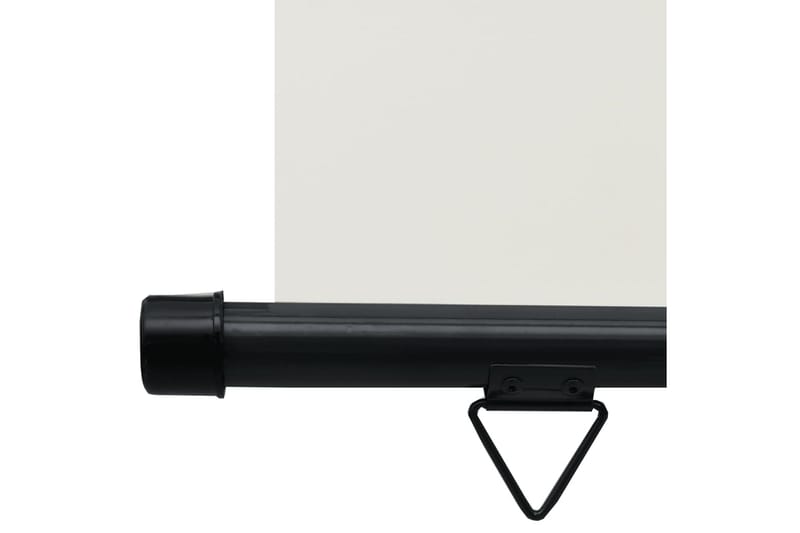 Sidemarkise for balkong 140x250 cm kremhvit - Krem - Hagemøbler - Solbeskyttelse - Markiser - Balkongmarkise