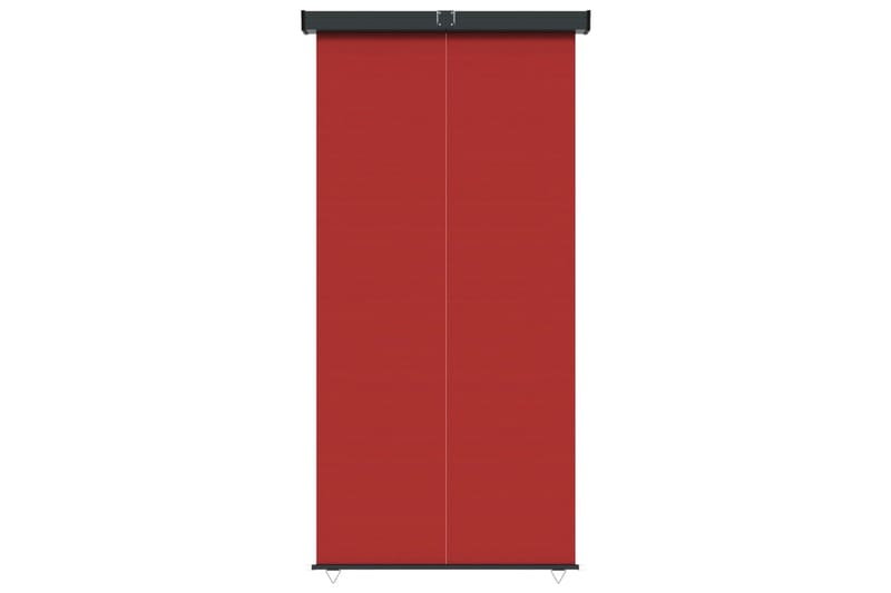 Sidemarkise for balkong 140x250 cm rød - Rød - Balkongmarkise - Markiser - Sidemarkise - Balkongbeskyttelse