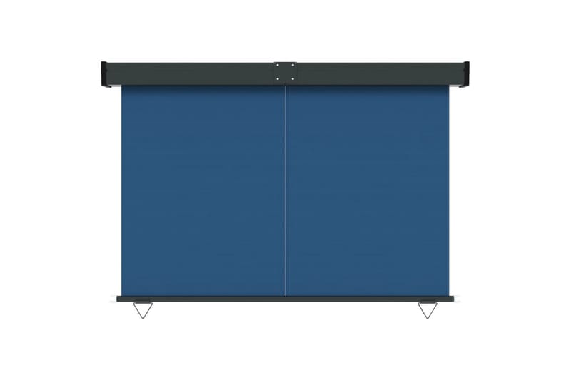 Sidemarkise for balkong 170x250 cm blå - Blå - Balkongmarkise - Markiser - Sidemarkise - Balkongbeskyttelse