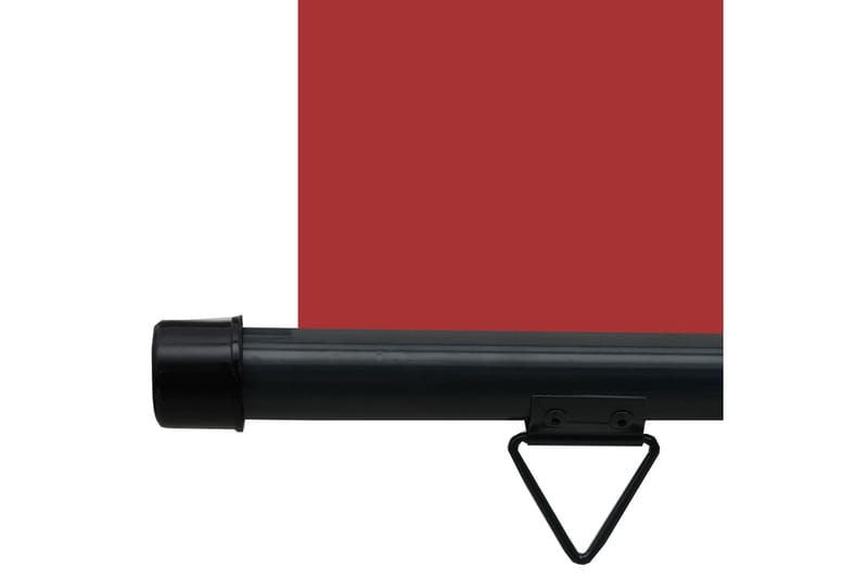 Sidemarkise for balkong 170x250 cm rød - Rød - Hagemøbler - Solbeskyttelse - Markiser - Balkongmarkise