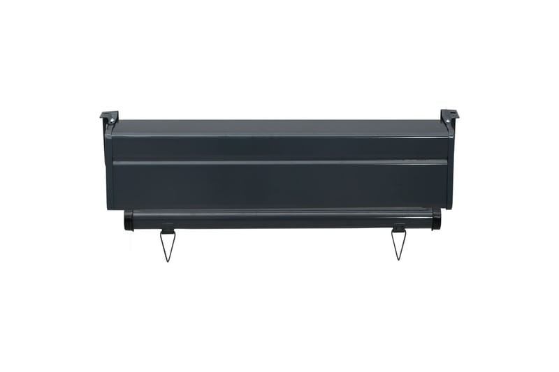 Sidemarkise for balkong 60x250 cm brun - Brun - Hagemøbler - Solbeskyttelse - Markiser - Balkongmarkise