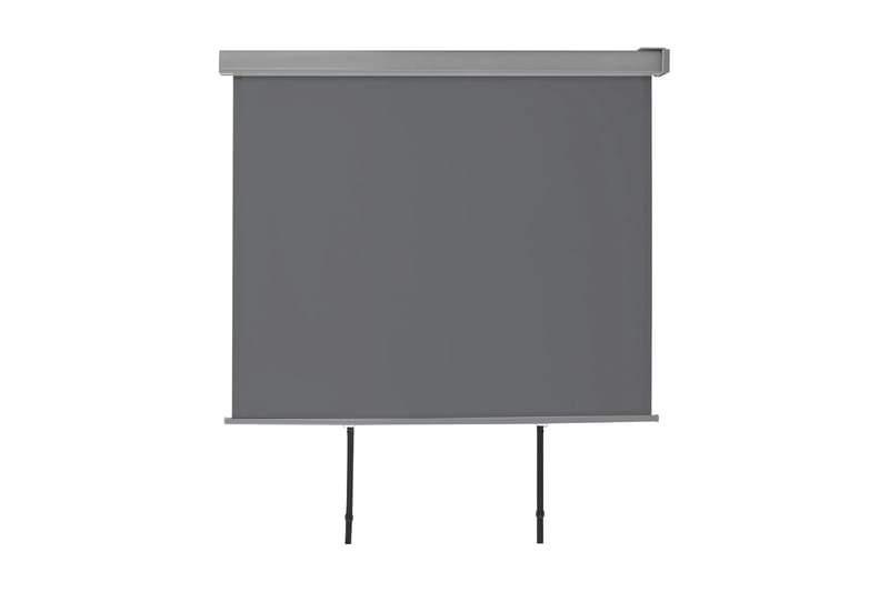 Sidemarkise for balkong multifunksjonell 150x200 cm grå - Balkongmarkise - Markiser - Sidemarkise - Balkongbeskyttelse
