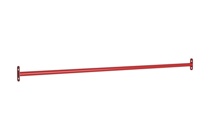 Svingstang 125 cm stål rød - Rød - Balkongmarkise - Markiser - Terrassemarkise