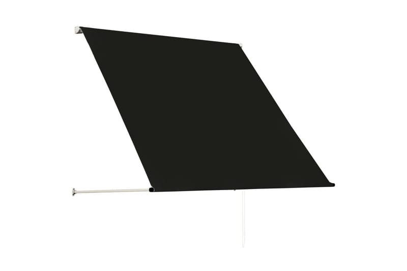Uttrekkbar markise 150 x 150 cm antrasitt - Hagemøbler - Solbeskyttelse - Markiser - Vindusmarkise