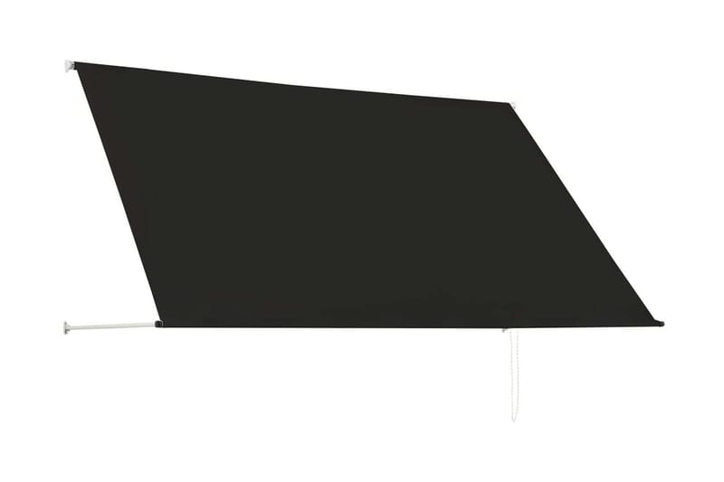 Uttrekkbar markise 250x150 cm antrasitt - Hagemøbler - Solbeskyttelse - Markiser - Vindusmarkise
