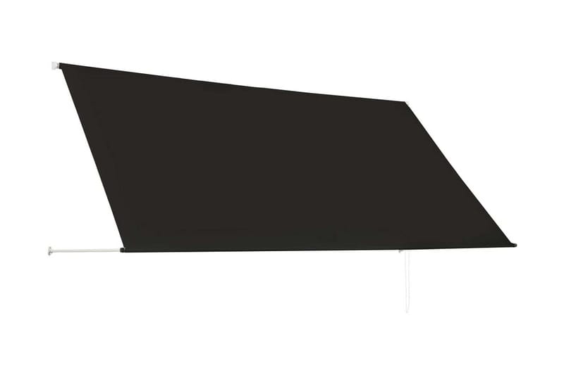 Uttrekkbar markise 300x150 cm antrasitt - Balkongmarkise - Markiser - Terrassemarkise