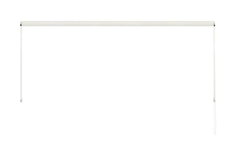 Uttrekkbar markise 300x150 cm kremhvit - Hagemøbler - Solbeskyttelse - Markiser - Balkongmarkise