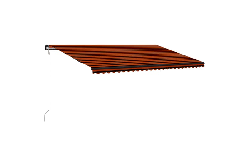 Uttrekkbar markise med vindsensor LED 600x300cm - Vindusmarkise - Markiser - Solbeskyttelse vindu
