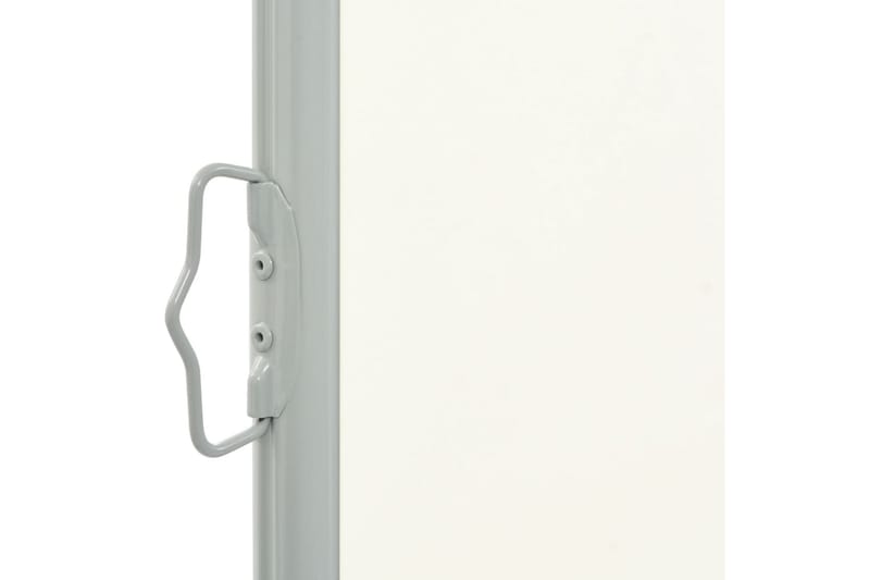 Uttrekkbar sidemarkise 100 x 300 cm kremhvit - Hagemøbler - Solbeskyttelse - Markiser - Balkongmarkise