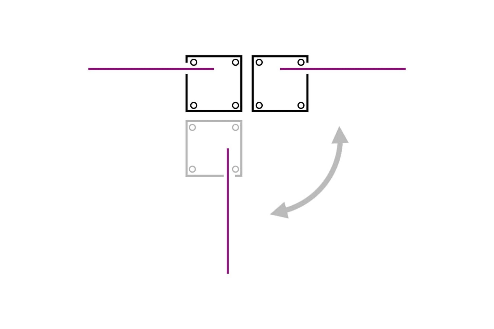 Uttrekkbar sidemarkise 100x1000 cm blå - Hagemøbler - Solbeskyttelse - Markiser - Balkongmarkise
