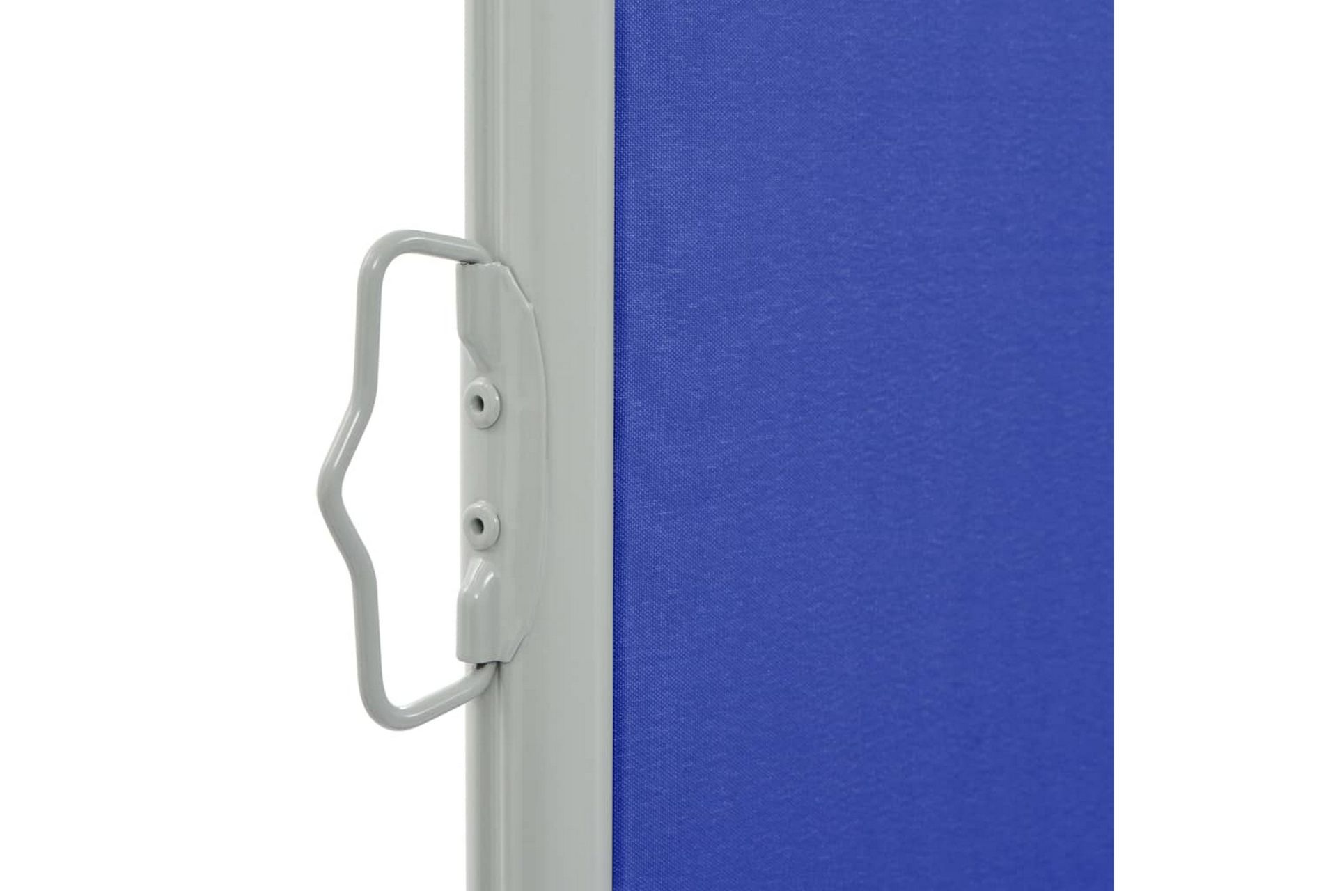 Uttrekkbar sidemarkise 100x300 cm blå - Hagemøbler - Solbeskyttelse - Markiser - Balkongmarkise
