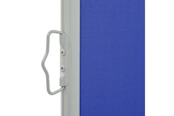 Uttrekkbar sidemarkise 100x300 cm blå - Hagemøbler - Solbeskyttelse - Markiser - Balkongmarkise