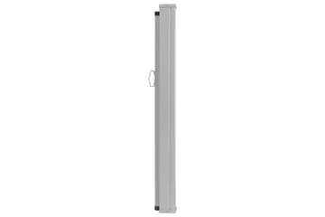Uttrekkbar sidemarkise 100x300 cm kremhvit - Hagemøbler - Solbeskyttelse - Markiser - Balkongmarkise