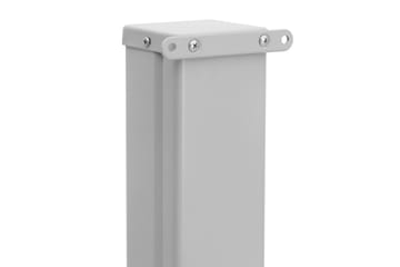 Uttrekkbar sidemarkise 100x300 cm kremhvit - Hagemøbler - Solbeskyttelse - Markiser - Balkongmarkise
