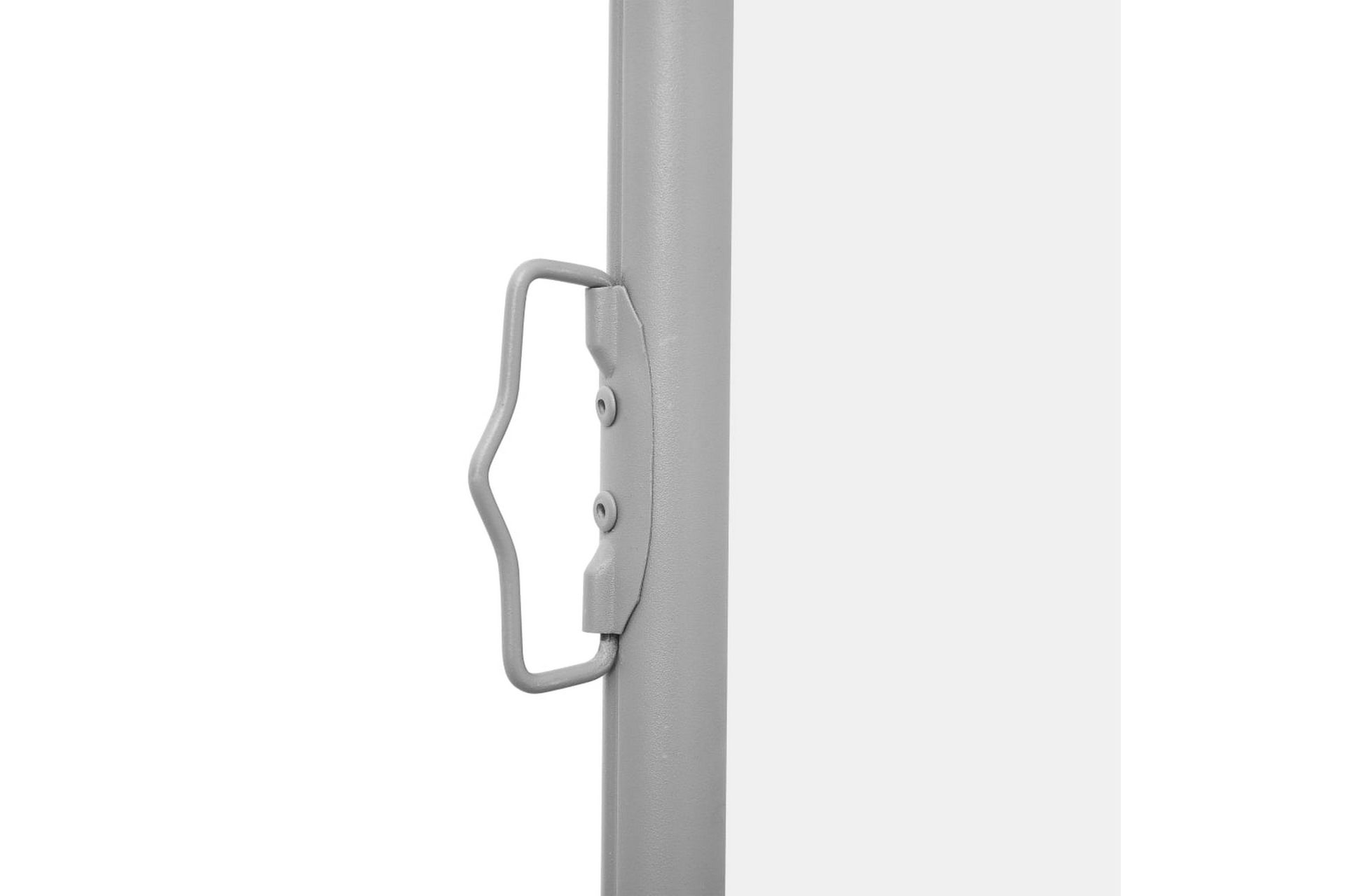 Uttrekkbar sidemarkise 100x300 cm kremhvit - Hagemøbler - Solbeskyttelse - Markiser - Balkongmarkise