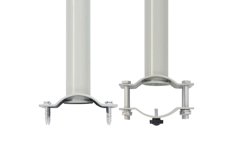 Uttrekkbar sidemarkise 100x300 cm rød - Hagemøbler - Solbeskyttelse - Markiser - Balkongmarkise