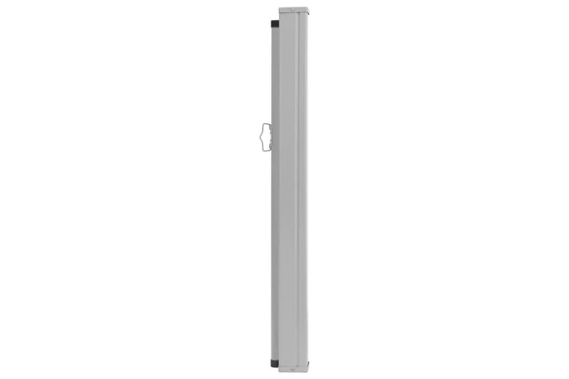 Uttrekkbar sidemarkise 100x300 cm svart - Hagemøbler - Solbeskyttelse - Markiser - Balkongmarkise