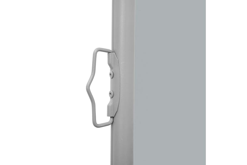 Uttrekkbar sidemarkise 100x600 cm antrasitt - Balkongmarkise - Markiser - Sidemarkise - Balkongbeskyttelse