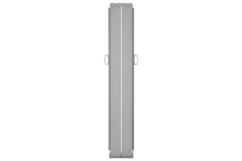Uttrekkbar sidemarkise 120x1000 cm antrasitt - Hagemøbler - Solbeskyttelse - Markiser - Balkongmarkise